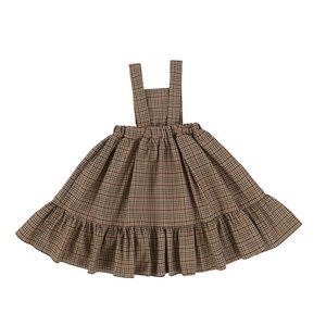 Olivia RHODE toddler girls plaid pinafore dress